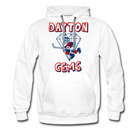 Dayton Gems Hoodie (Premium) - white
