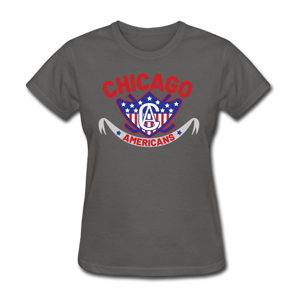Chicago Americans Women's T-Shirt - charcoal