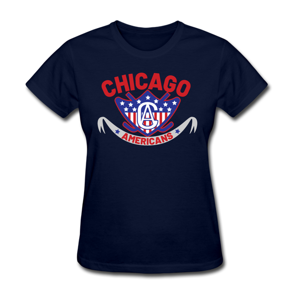 Chicago Americans Women's T-Shirt - navy