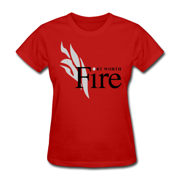 Fort Worth Fire Red Women's T-Shirt - red