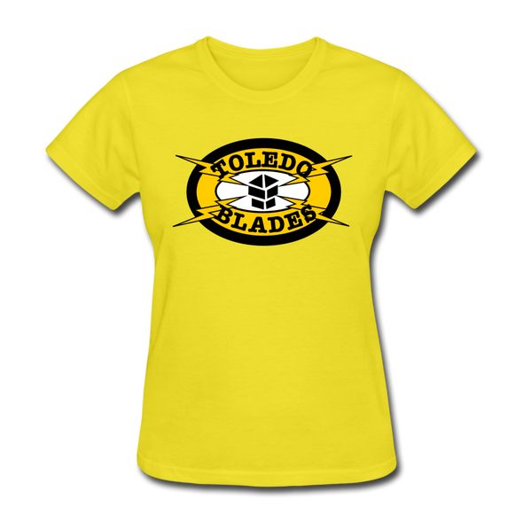 Toledo Blades Women's T-Shirt - yellow