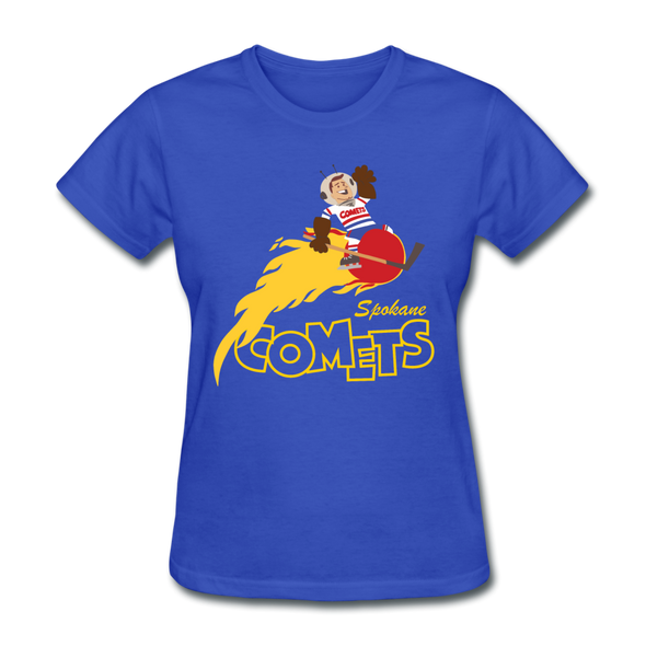 Spokane Comets Women's T-Shirt - royal blue