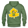 Des Moines Oak Leafs Double Sided Hoodie - military green