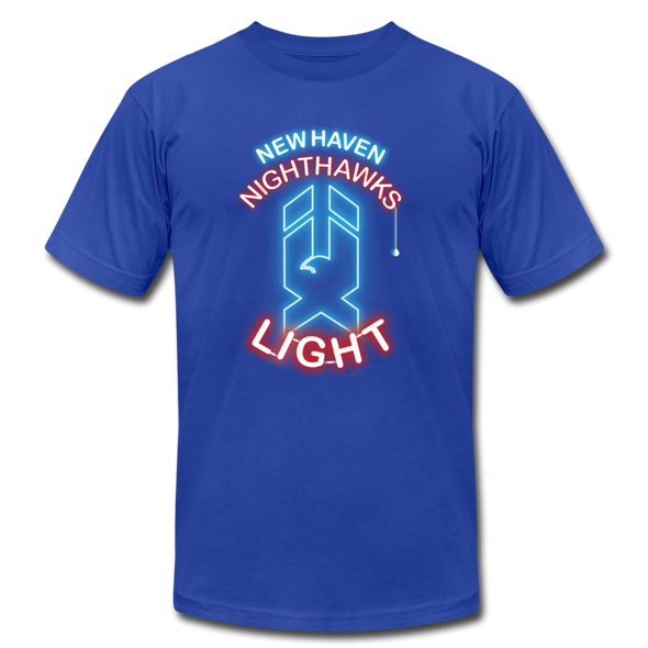 New Haven Nighthawks Light T-Shirt (Premium Lightweight) - royal blue