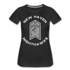 New Haven Nighthawks 1990s Women's T-Shirt - black