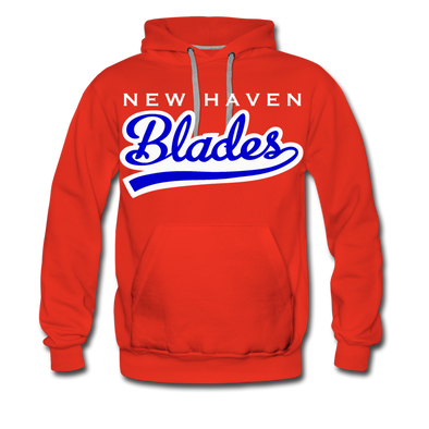 New Haven Blades Red Hoodie (Premium) - red