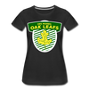 Des Moines Oak Leafs Shield Women’s T-Shirt - black