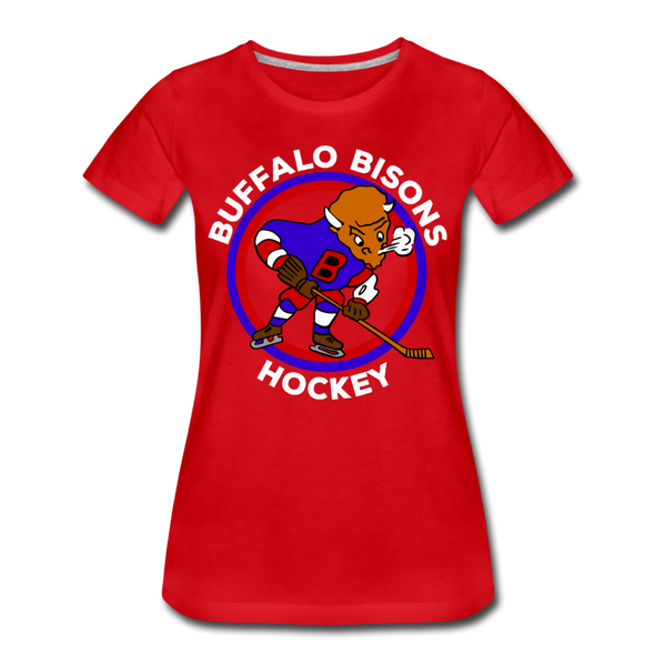 Buffalo Bisons Women’s T-Shirt - red