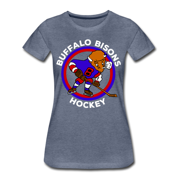 Buffalo Bisons Women’s T-Shirt - heather blue