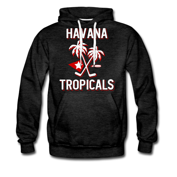 Havana Tropicals Hoodie (Premium) - charcoal gray