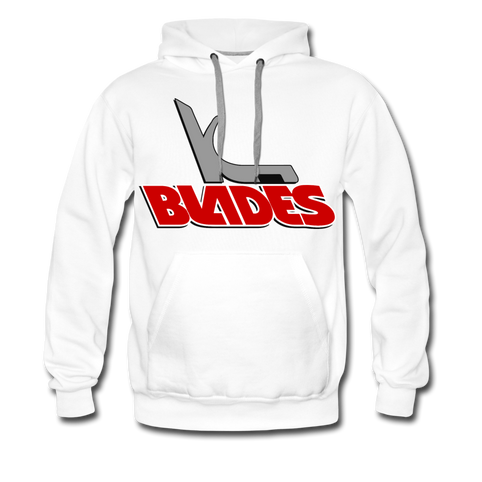 Kansas City Blades Hoodie (Premium) - white