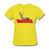 Kansas City Blades Women's T-Shirt - yellow