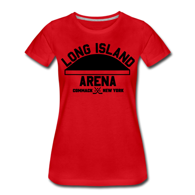 Long Island Arena Women's T-Shirt - red