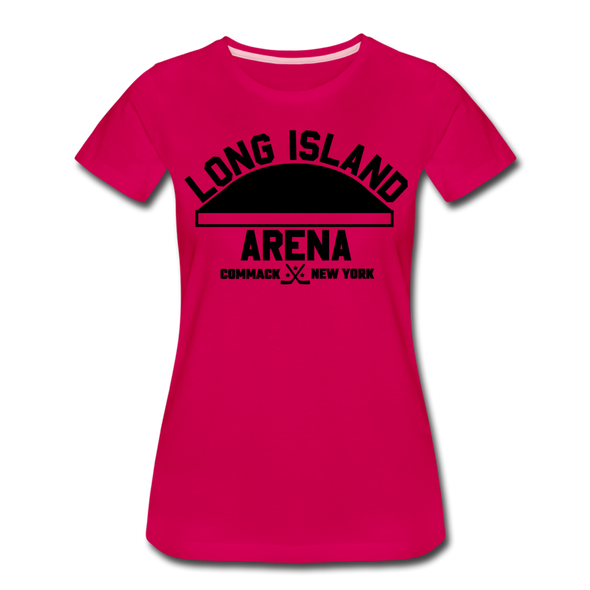 Long Island Arena Women's T-Shirt - dark pink