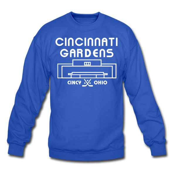 Cincinnati Gardens Crewneck Sweatshirt - royal blue