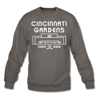 Cincinnati Gardens Crewneck Sweatshirt - asphalt gray