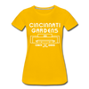 Cincinnati Gardens Women’s T-Shirt - sun yellow