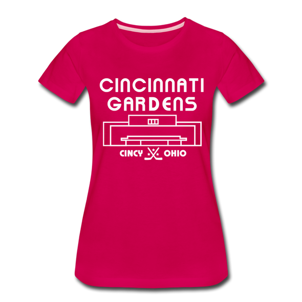 Cincinnati Gardens Women’s T-Shirt - dark pink