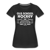 Cincinnati Gardens Old School Hockey Women’s T-Shirt - black