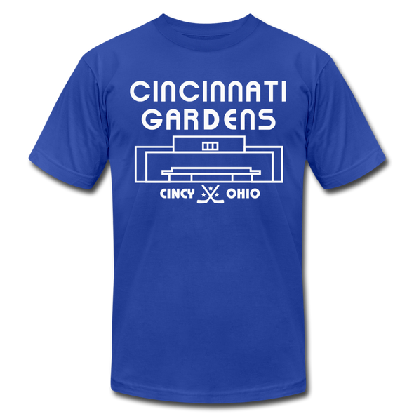 Cincinnati Gardens T-Shirt (Premium Lightweight) - royal blue