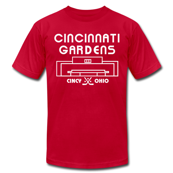 Cincinnati Gardens T-Shirt (Premium Lightweight) - red