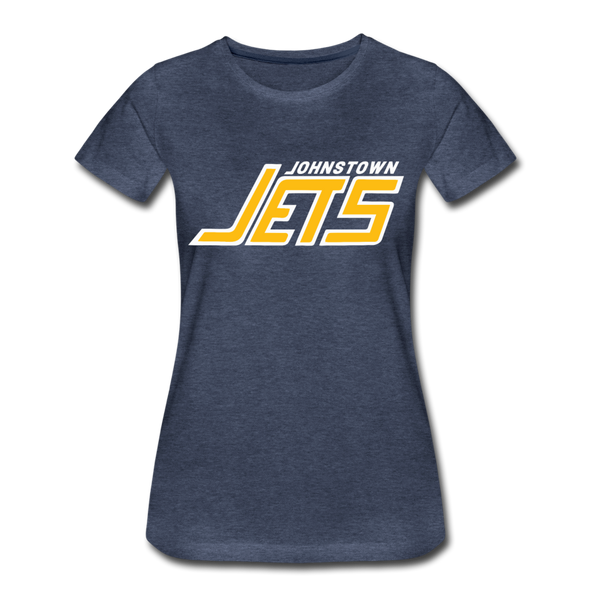 Johnstown Jets Women’s T-Shirt - heather blue