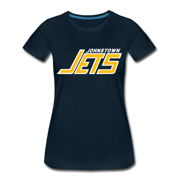 Johnstown Jets Women’s T-Shirt - deep navy