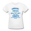 Mohawk Valley Comets Dated Women's T-Shirt - white