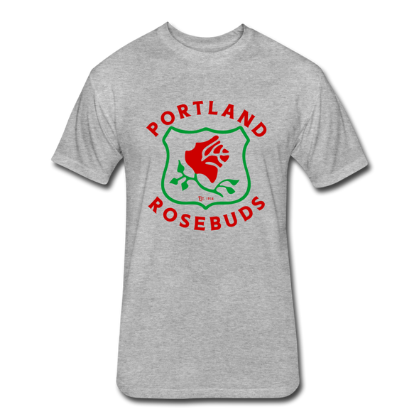 Portland Rosebuds T-Shirt (Premium Tall 60/40) - heather gray