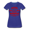 Macon Whoopees Dated Women's T-Shirt - royal blue