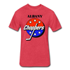 Albany Choppers T-Shirt (Premium Tall 60/40) - heather red