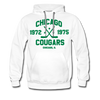 Chicago Cougars Double Sided Premium Hoodie - white