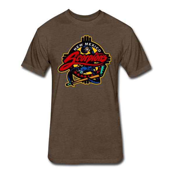 New Mexico Scorpions T-Shirt (Premium Tall 60/40) - heather espresso
