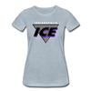 Indianapolis Ice Triangle Women's T-Shirt - heather ice blue