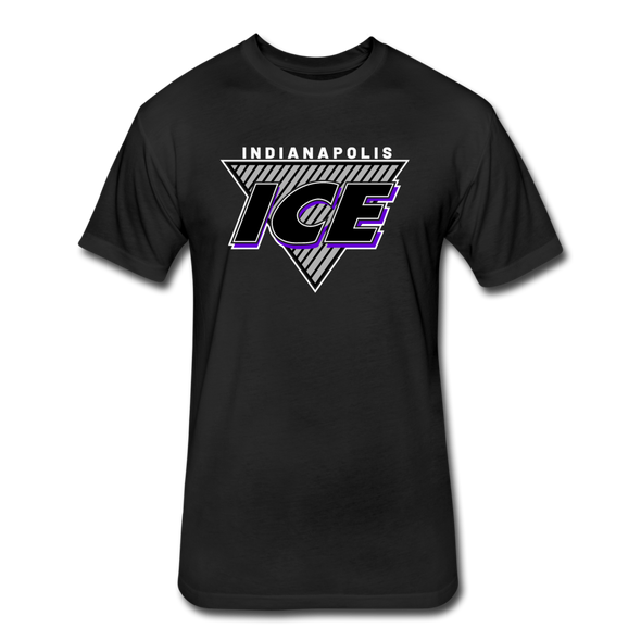 Indianapolis Ice Triangle T-Shirt (Premium Tall 60/40) - black