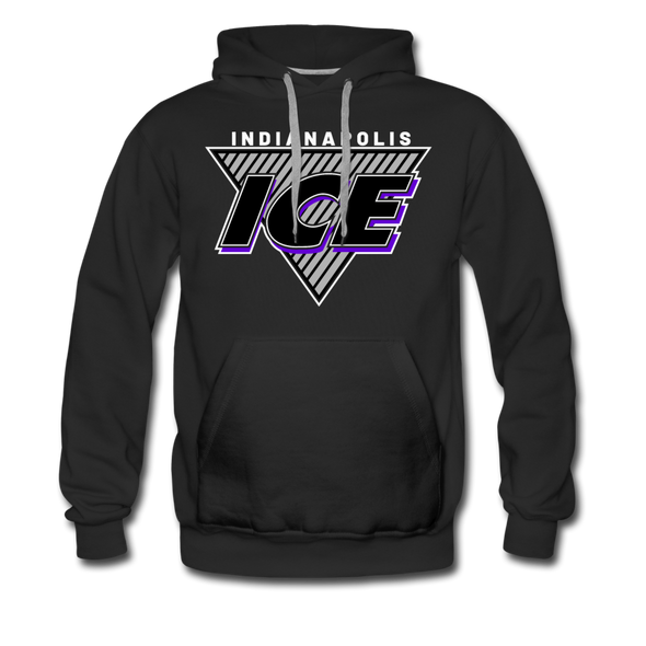 Indianapolis Ice Triangle Hoodie - black