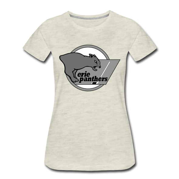 Erie Panthers Women’s T-Shirt - heather oatmeal