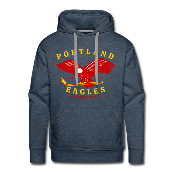 Portland Eagles Hoodie (Premium) - heather denim