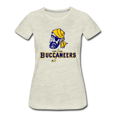 Cape Cod Buccaneers Women's T-Shirt - heather oatmeal