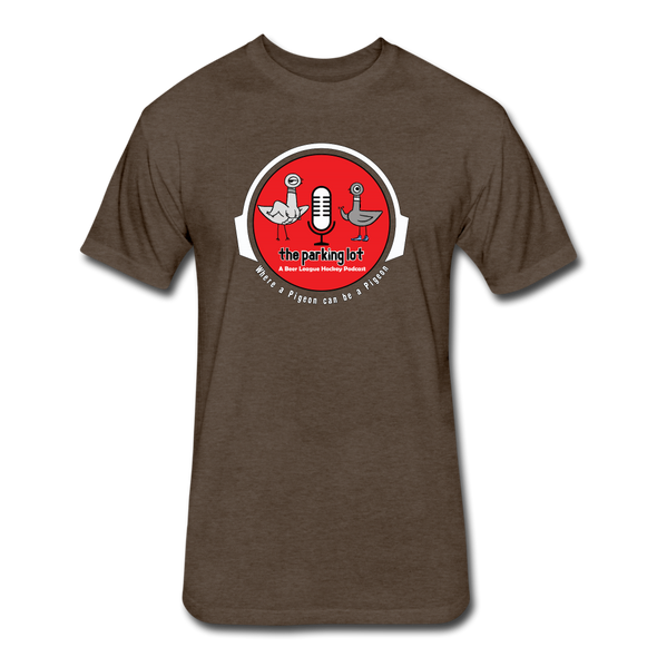 TPL Pigeon T-Shirt (Premium Tall 60/40) - heather espresso