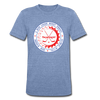 TPL Logo T-Shirt (Tri-Blend Super Light) - heather blue