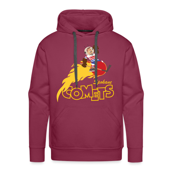 Spokane Comets Hoodie (Premium) - burgundy