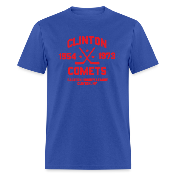 Clinton Comets T-Shirt - royal blue