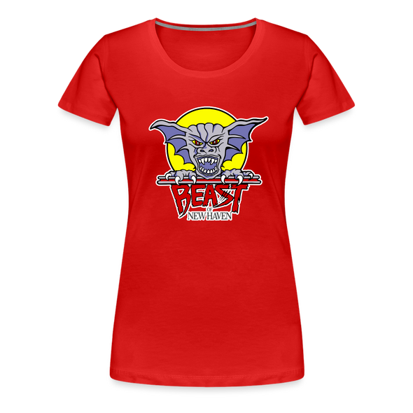 New Haven Beast Women’s T-Shirt - red