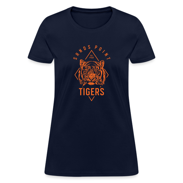 Sands Point Tigers Women's T-Shirt - navy