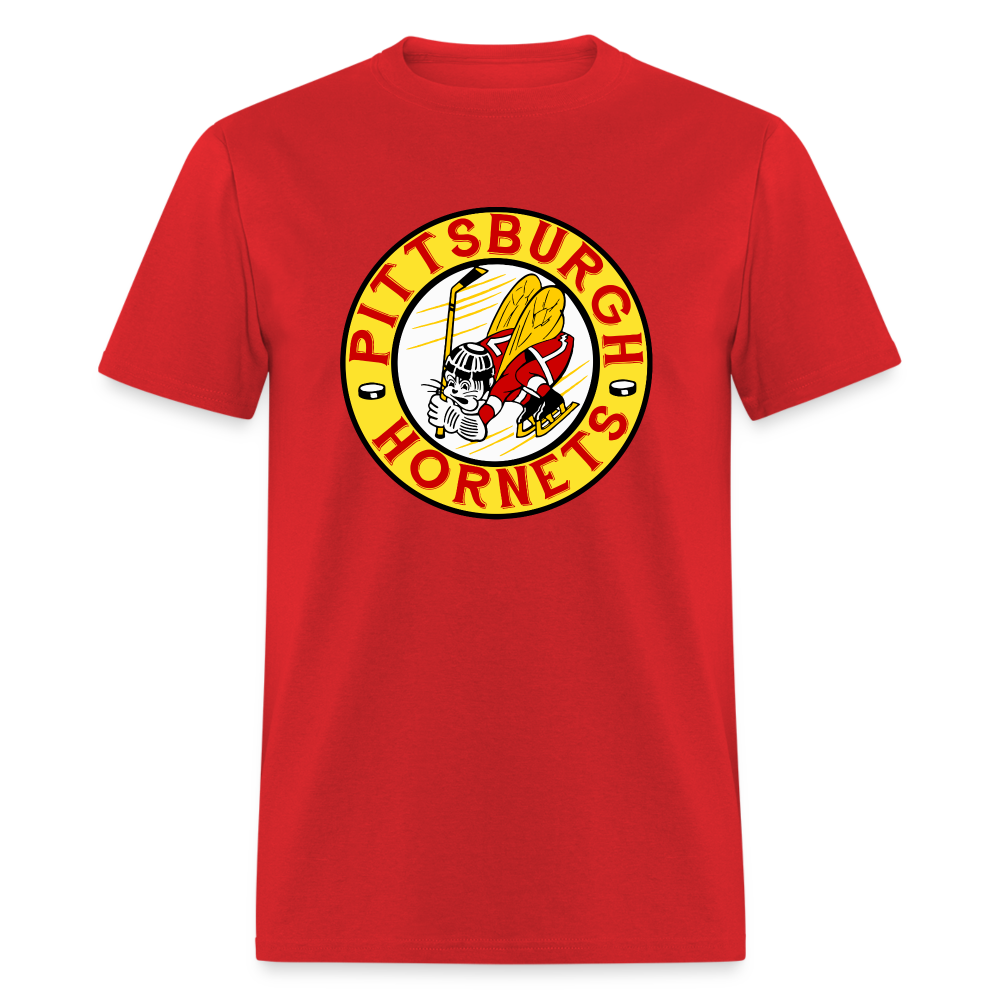 Pittsburgh Hornets T-hir - red