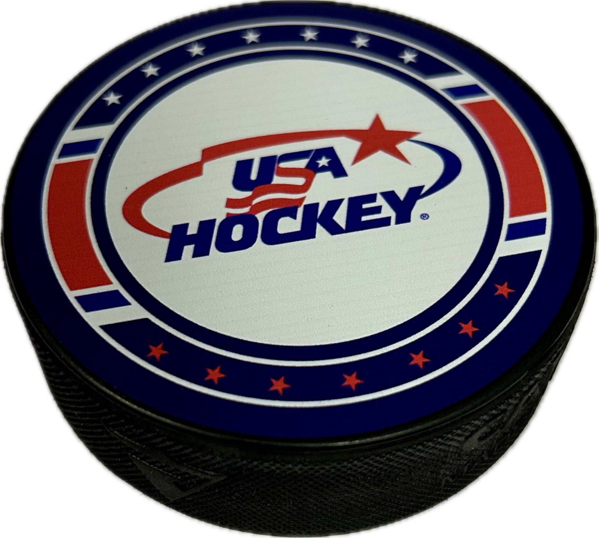 USA Hockey Logo Puck