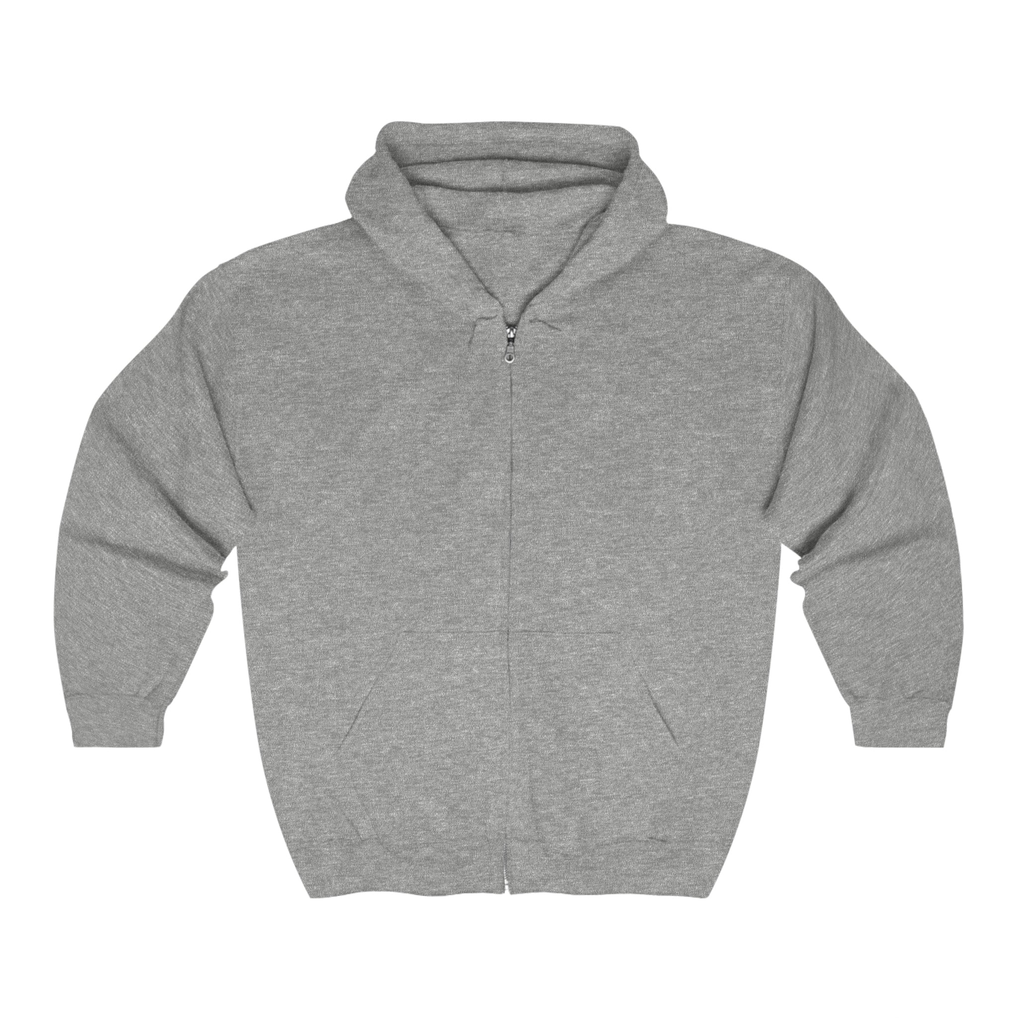 Houston Aeros 1970s Hoodie (Zip), front, plain (design is on the back), view 6