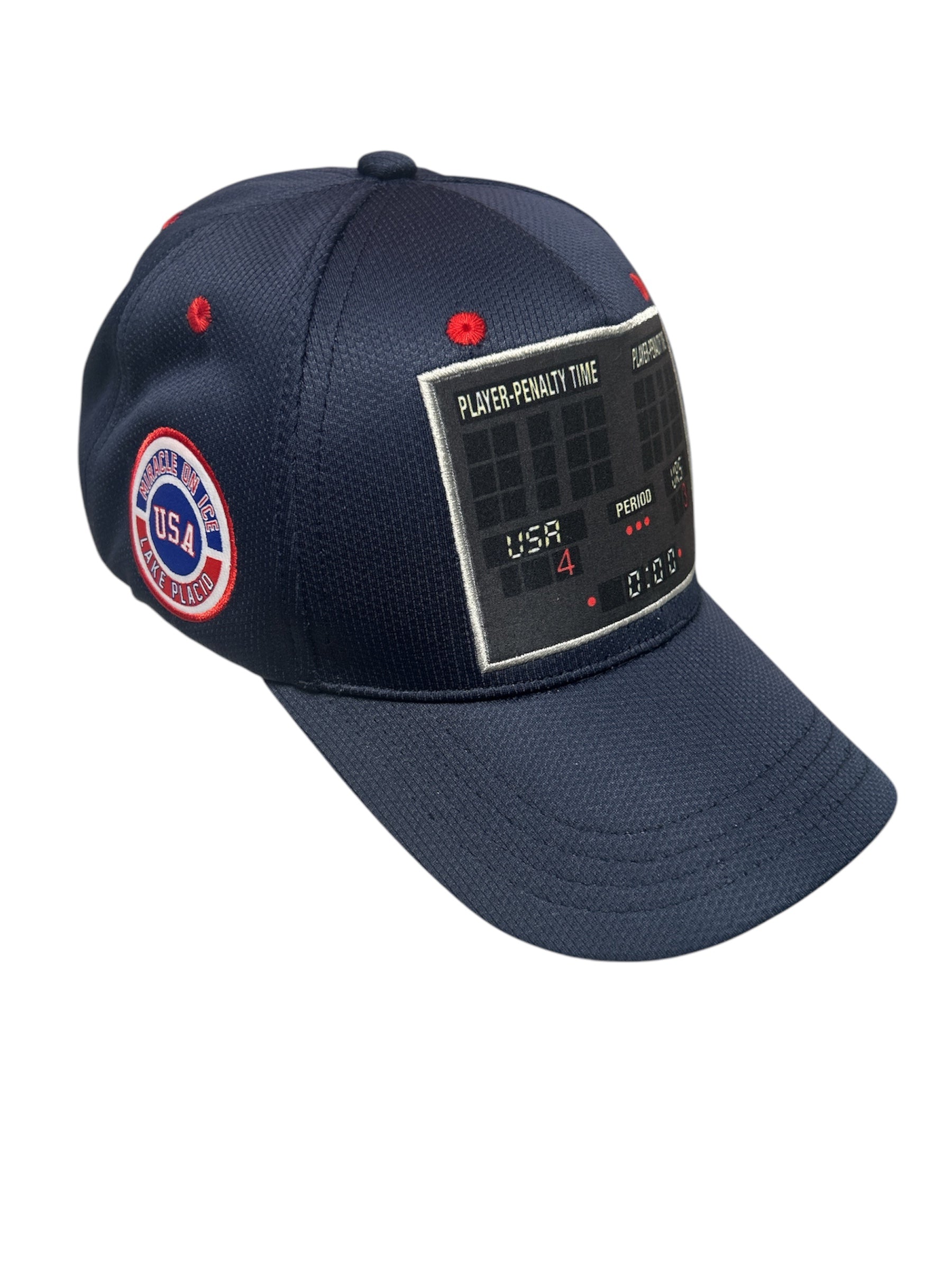 USA Hockey Miracle on Ice 1980 Officially Licensed Scoreboard Hat
