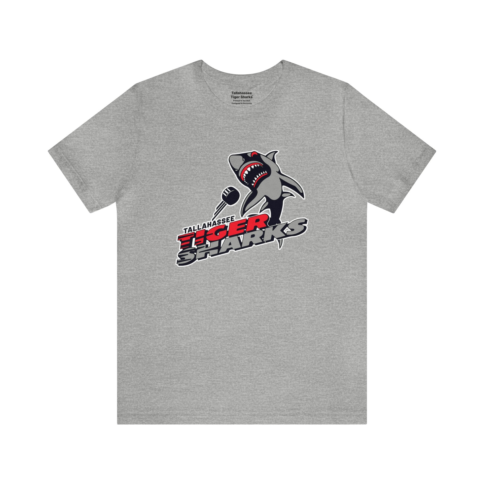 CLEARANCE Tallahassee Tiger Sharks™ T-Shirt (Premium Lightweight) - Various Sizes